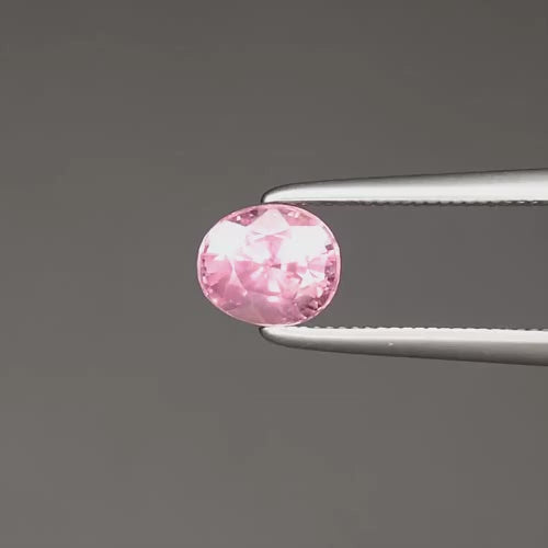 0.77 Carat Natural Unheated Pink Spinel | Oval Cut 5.5 x 4.8 x 4.0 mm