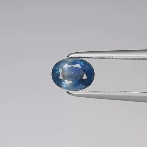 0.85 ct Natural Green-Blue Sapphire Oval 6.0 x 4.5 x 3.2 mm – Africa