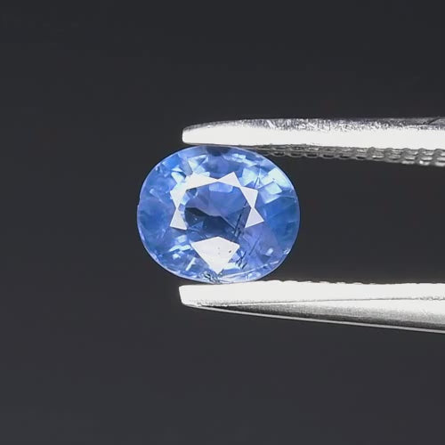 Natural Blue Sapphire - Oval Cut - 0.58 ct (4.8 x 4.0 x 3.0 mm)