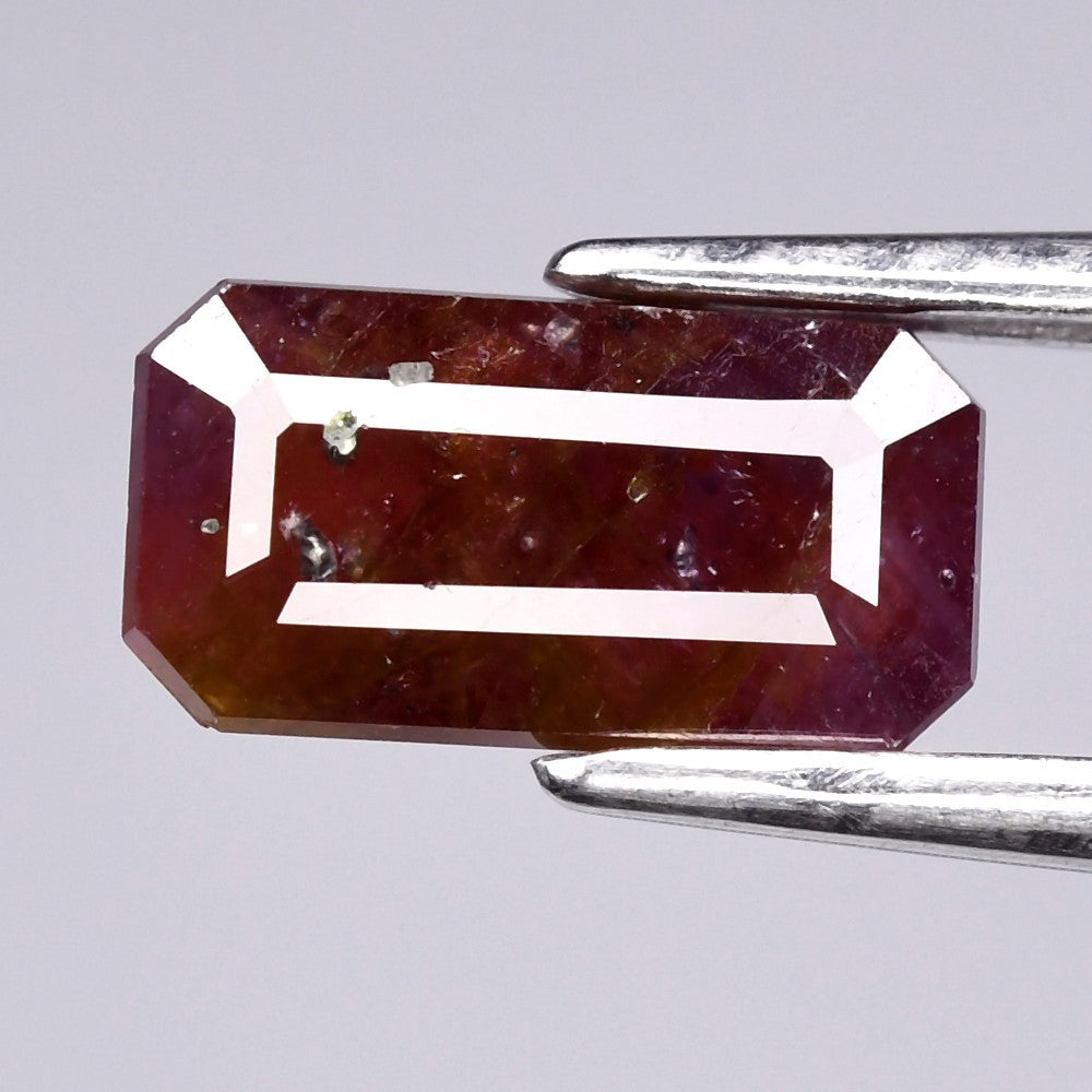 Natural Unheated African Ruby – 1.95 Ct Octagon Cut