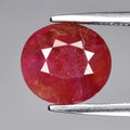 2.37 ct Natural Unheated Reddish Purple Sapphire Oval 8.5 x 7.8 x 4.0 mm – Tanzania, Africa