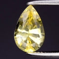 0.77 ct Natural Yellow Sapphire Pear 6.8 x 4.5 x 3.2 mm – Madagascar, Africa