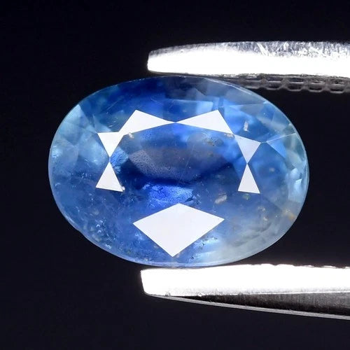 Natural Blue Sapphire - Oval Cut - 0.80 ct (6.0 x 4.5 x 3.2 mm)