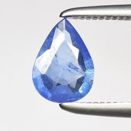 0.49 Carat Natural Blue Sapphire | Pear Cut 6.5 x 4.7 x 1.9 mm