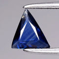 0.58 ct Natural Blue Sapphire Trillion 6.8 x 6.2 x 1.8 mm – Thailand