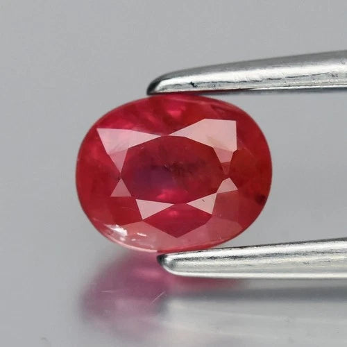 1.41 ct Natural Pink Sapphire Oval 6.5 x 5.6 x 4.1 mm – Winza, Tanzania