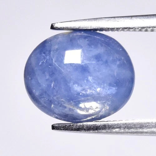 2.59 ct Natural Unheated Blue Sapphire Oval Cabochon 9.2 x 7.8 x 3.2 mm – Burma