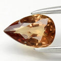 0.53ct 6.3x4mm Pear Natural Yellow Sapphire - Heated, Madagascar Gem